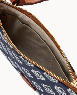 MLB Rays Top Zip Crossbody Rays -Dooney & Bourke BL372G MJNVPATNRAYS ALT2