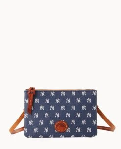 MLB Yankees Top Zip Crossbody Yankees 17 MLB Yankees Top Zip Crossbody Yankees -Dooney & Bourke BL372G MJNVPATNYANK 2