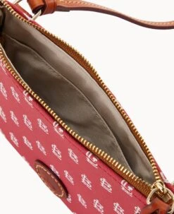 MLB Cardinals Top Zip Crossbody Cardinals -Dooney & Bourke BL372G MJRDPATNCDNL ALT2 1