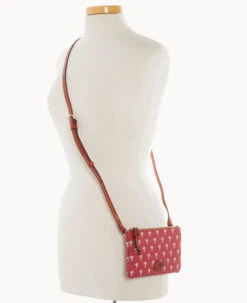 MLB Phillies Top Zip Crossbody Phillies -Dooney & Bourke BL372G MJRDPATNPHLI ALT4