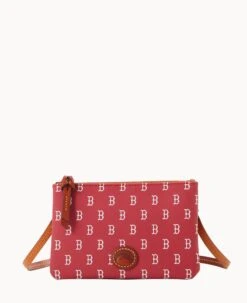 MLB Red Sox Top Zip Crossbody Red Sox -Dooney & Bourke BL372G MJRDPATNRDSX 1