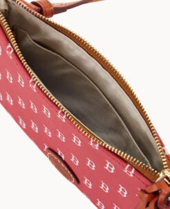 MLB Red Sox Top Zip Crossbody Red Sox -Dooney & Bourke BL372G MJRDPATNRDSX ALT2