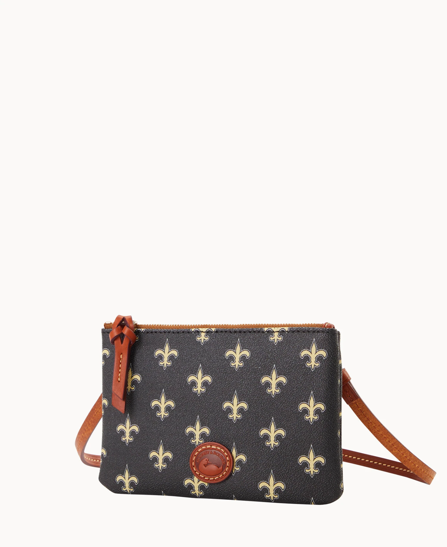 NFL Saints Top Zip Crossbody Saints 2 NFL Saints Top Zip Crossbody Saints - Image 2