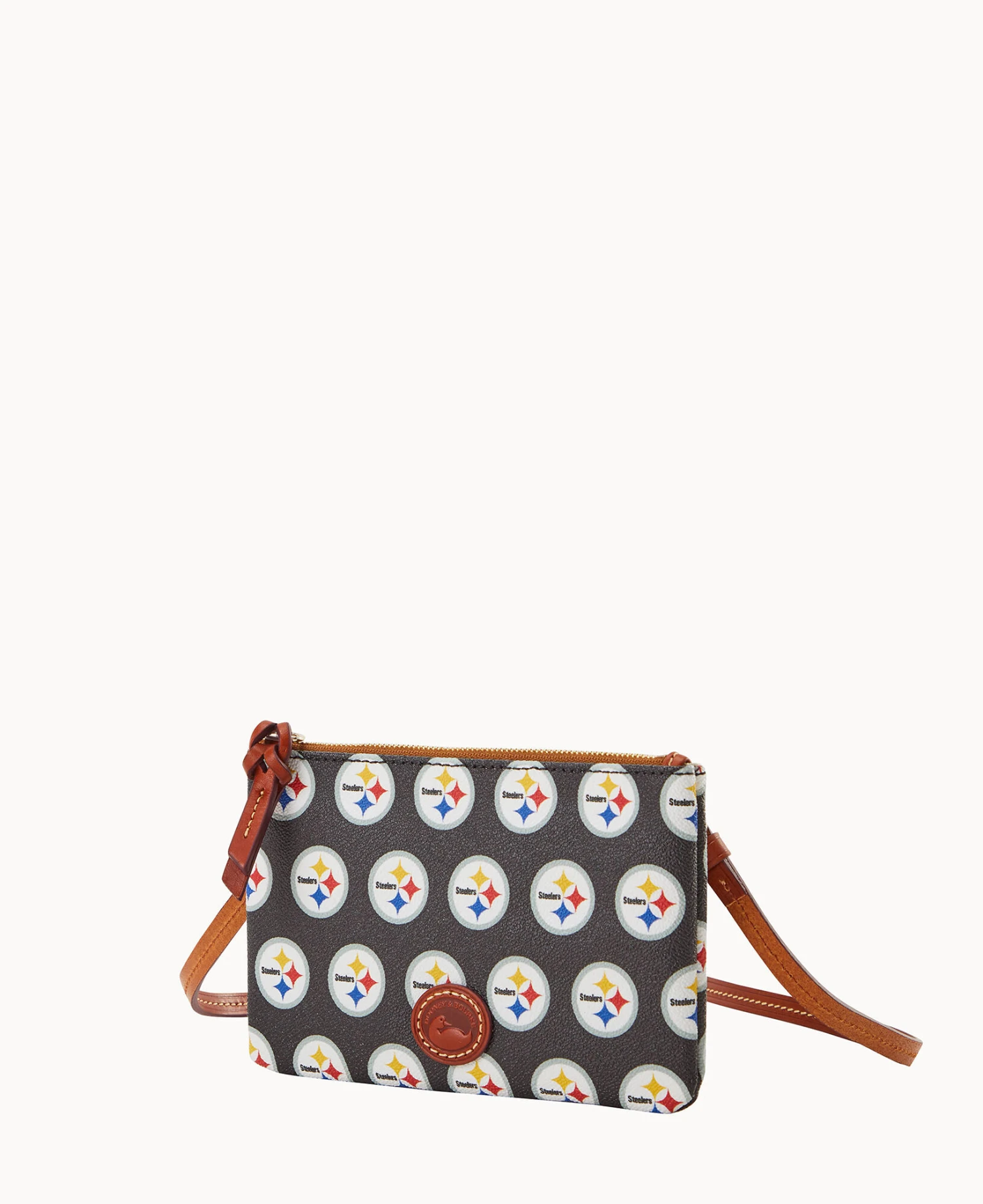 NFL Steelers Top Zip Crossbody Steelers 2 NFL Steelers Top Zip Crossbody Steelers - Image 2