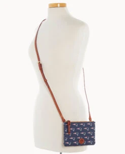 NFL Patriots Top Zip Crossbody Patriots -Dooney & Bourke BL372G NJNVPATNPATR ALT4