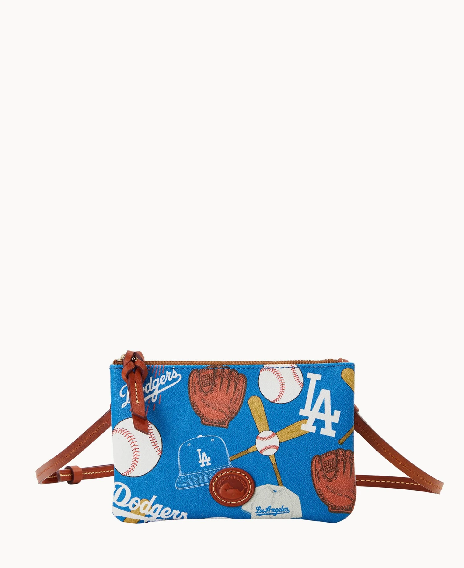 MLB Dodgers Top Zip Crossbody Dodgers 5 MLB Dodgers Top Zip Crossbody Dodgers - Image 5