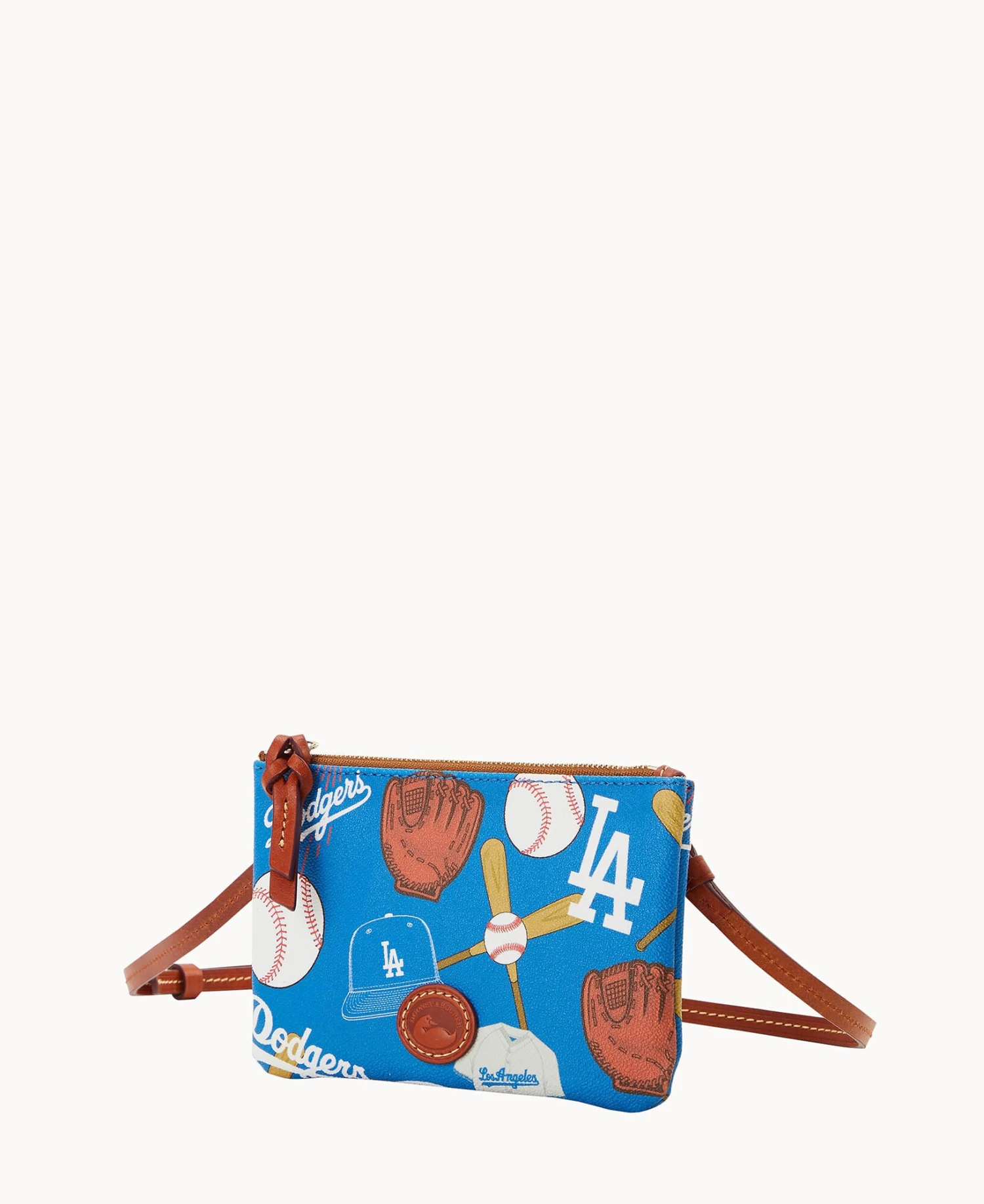 MLB Dodgers Top Zip Crossbody Dodgers 2 MLB Dodgers Top Zip Crossbody Dodgers - Image 2