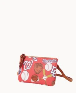 MLB Nationals Top Zip Crossbody Nationals 14 MLB Nationals Top Zip Crossbody Nationals -Dooney & Bourke BL372G QURDPATNNTNL ALT1 1