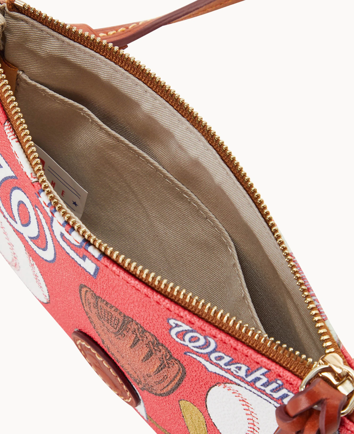 MLB Nationals Top Zip Crossbody Nationals 3 MLB Nationals Top Zip Crossbody Nationals - Image 3