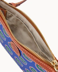 Collegiate University Of Florida Large Slim Crossbody University Of Florid -Dooney & Bourke BL373G AABUPATNFLA0 ALT2