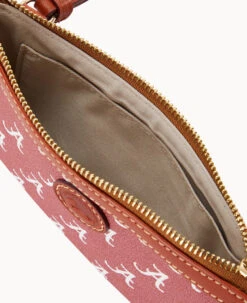 Collegiate University Of Alabama Large Slim Crossbody University Of Alabam -Dooney & Bourke BL373G AARDPATNALA0 ALT2