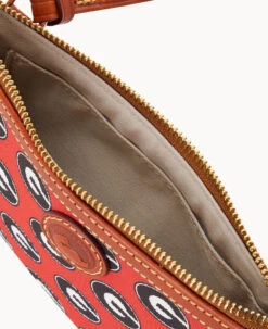 Collegiate University Of Georgia Large Slim Crossbody University Of Georgi -Dooney & Bourke BL373G AARDPATNGEA0 ALT2