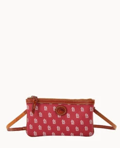 MLB Cardinals Large Slim Crossbody Cardinals -Dooney & Bourke BL373G MJRDPATNCDNL 2