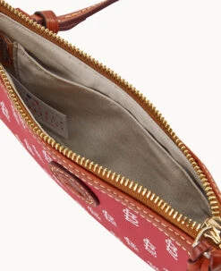 MLB Cardinals Large Slim Crossbody Cardinals -Dooney & Bourke BL373G MJRDPATNCDNL ALT2