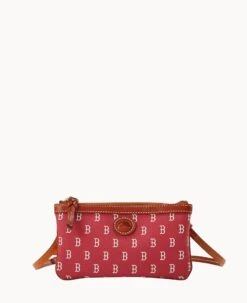 MLB Red Sox Large Slim Crossbody Red Sox -Dooney & Bourke BL373G MJRDPATNRDSX 1