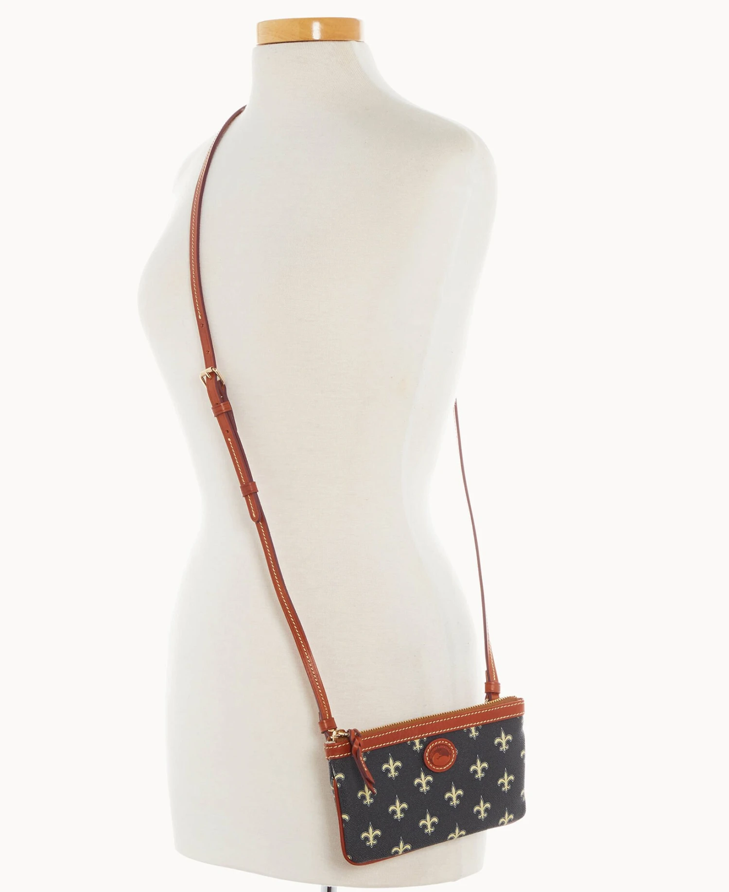 NFL Saints Large Slim Crossbody Saints 8 NFL Saints Large Slim Crossbody Saints - Image 8