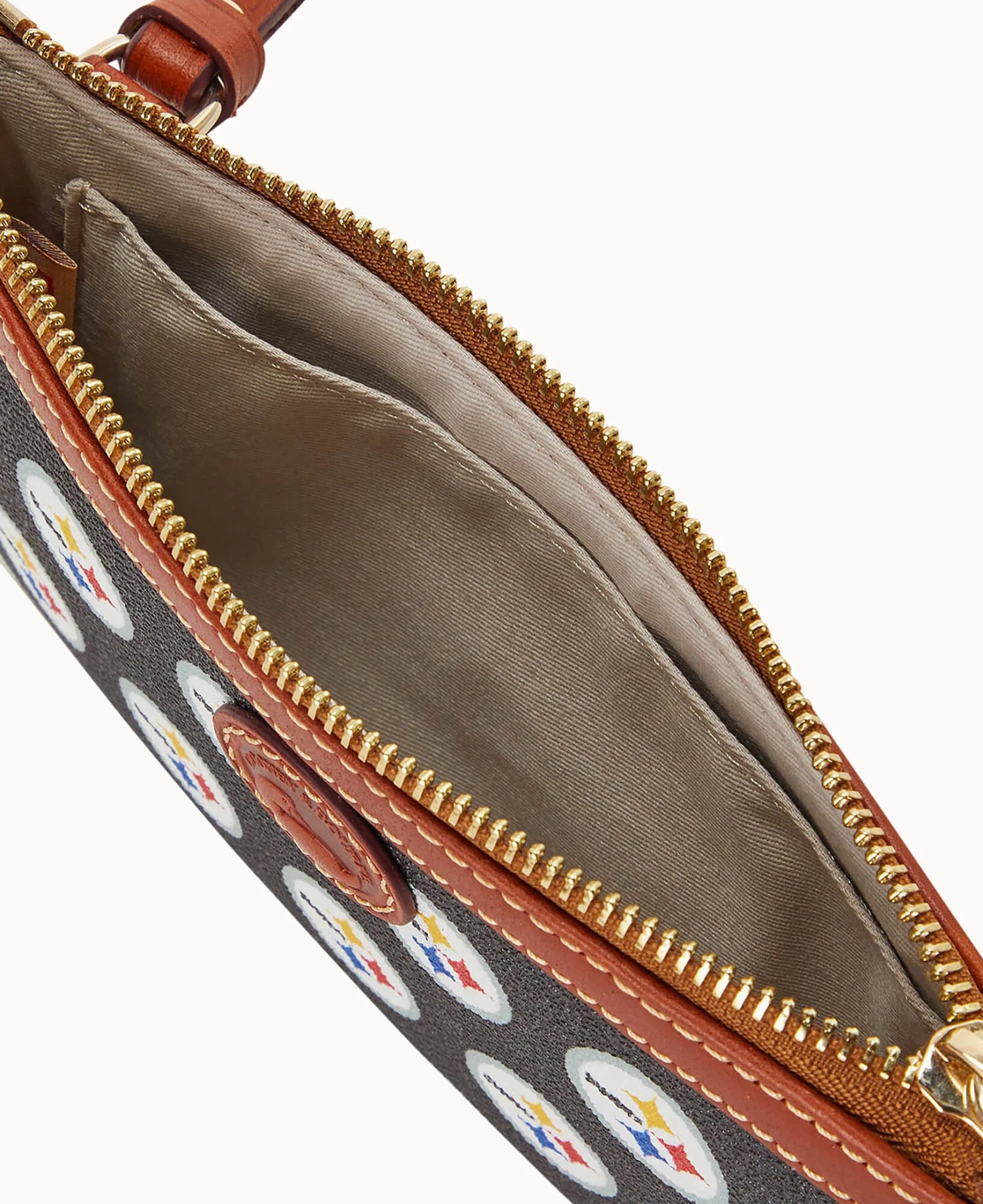 NFL Steelers Large Slim Crossbody Steelers 7 NFL Steelers Large Slim Crossbody Steelers - Image 7