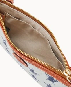 NFL Cowboys Large Slim Crossbody Cowboys 15 NFL Cowboys Large Slim Crossbody Cowboys -Dooney & Bourke BL373G NJGYPATNCOWB ALT2 1