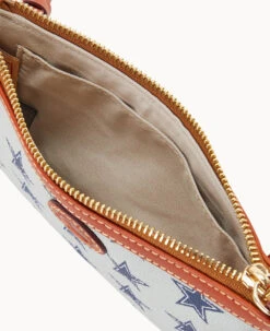 NFL Cowboys Large Slim Crossbody Cowboys 11 NFL Cowboys Large Slim Crossbody Cowboys -Dooney & Bourke BL373G NJGYPATNCOWB ALT2