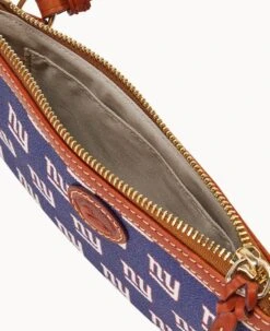 NFL NY Giants Large Slim Crossbody Giants 15 NFL NY Giants Large Slim Crossbody Giants -Dooney & Bourke BL373G NJNVPATNGIAN ALT2 1