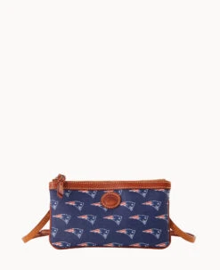 NFL Patriots Large Slim Crossbody Patriots -Dooney & Bourke BL373G NJNVPATNPATR 2