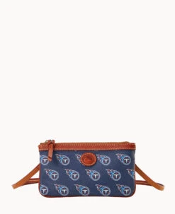 NFL Titans Large Slim Crossbody Titans 17 NFL Titans Large Slim Crossbody Titans -Dooney & Bourke BL373G NJNVPATNTTNS 2