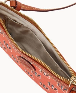 NFL Bengals Large Slim Crossbody Bengals 11 NFL Bengals Large Slim Crossbody Bengals -Dooney & Bourke BL373G NJORPATNBENG ALT2