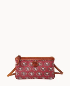 NFL 49ERS Large Slim Crossbody 49ERS 17 NFL 49ERS Large Slim Crossbody 49ERS -Dooney & Bourke BL373G NJRDPATN49ER 2