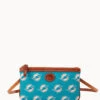 NFL Dolphins Large Slim Crossbody Dolphins