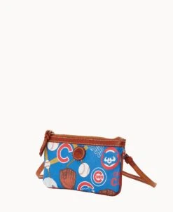 MLB Cubs Large Slim Crossbody Cubs 14 MLB Cubs Large Slim Crossbody Cubs -Dooney & Bourke BL373G QUBUPATNCUBS ALT1 1