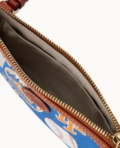 MLB Mets Large Slim Crossbody Mets -Dooney & Bourke BL373G QUBUPATNMETS ALT2 1