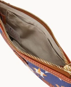 MLB Astros Large Slim Crossbody Astros 15 MLB Astros Large Slim Crossbody Astros -Dooney & Bourke BL373G QUNVPATNASTO ALT2 1