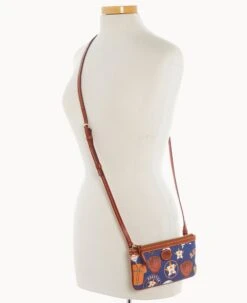 MLB Astros Large Slim Crossbody Astros 16 MLB Astros Large Slim Crossbody Astros -Dooney & Bourke BL373G QUNVPATNASTO ALT4 1