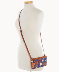 MLB Astros Large Slim Crossbody Astros 12 MLB Astros Large Slim Crossbody Astros -Dooney & Bourke BL373G QUNVPATNASTO ALT4