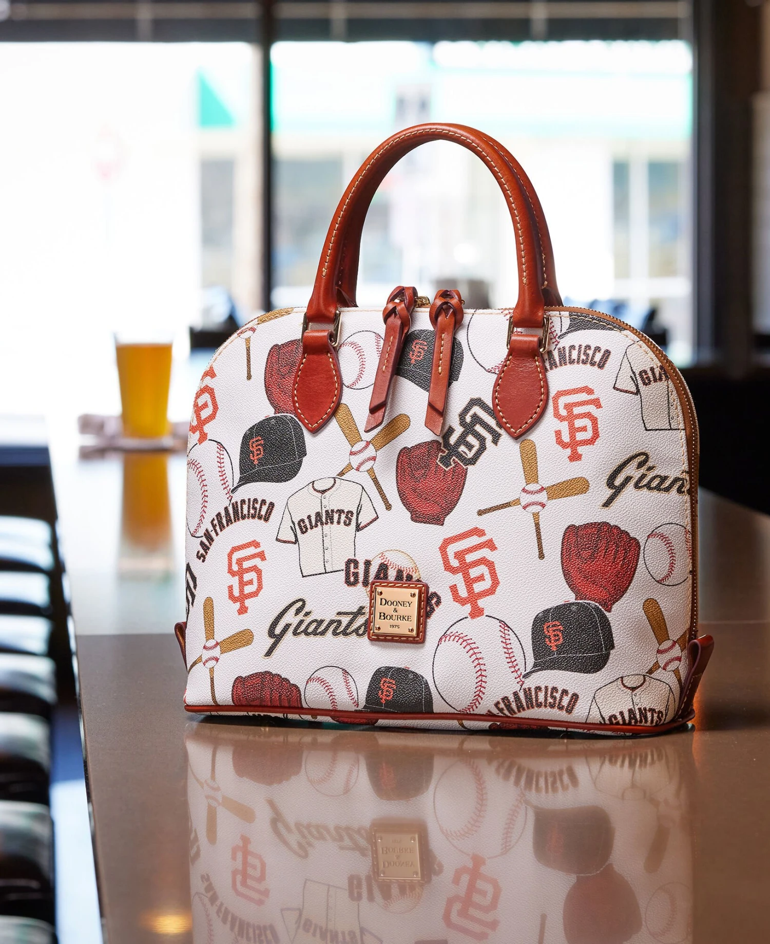 MLB Giants Zip Zip Satchel GIANTS 7 MLB Giants Zip Zip Satchel GIANTS - Image 7