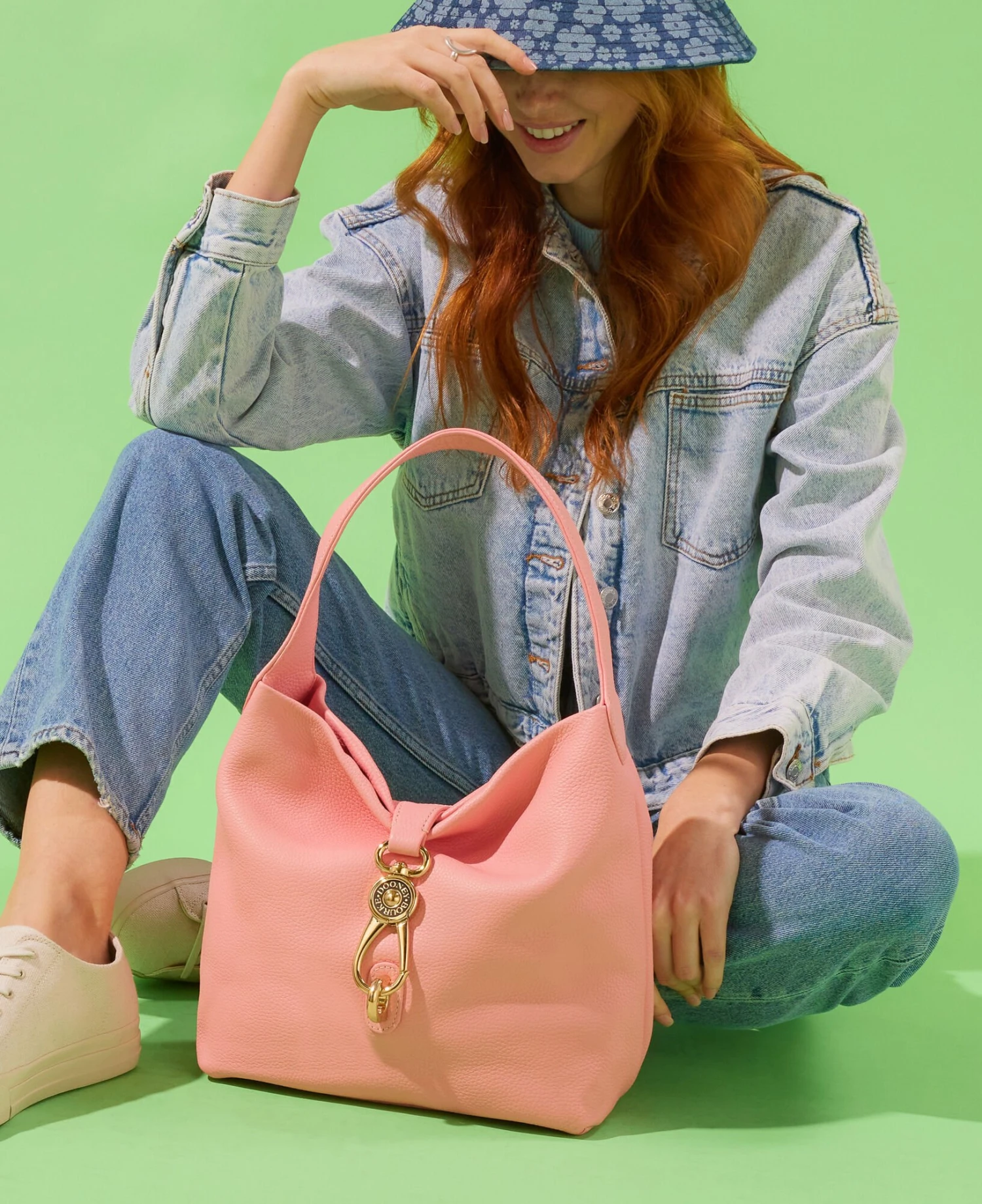 Pebble Grain Small Logo Lock Sac Midnight Blue 7 Pebble Grain Small Logo Lock Sac Midnight Blue - Image 7