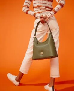 Saffiano Hobo Black 27 Saffiano Hobo Black -Dooney & Bourke BSAFF1613 ILD lifestyle 1