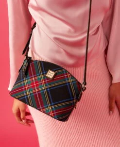 Tartan Suki Crossbody Black -Dooney & Bourke BTART1696 ILD lifestyle 1