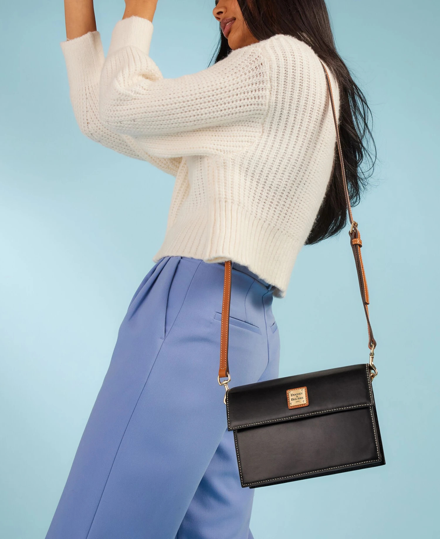 Wexford Leather East West Crossbody Black 8 Wexford Leather East West Crossbody Black - Image 8