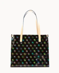 It Medium Shopper Black -Dooney & Bourke G1024G PLBLSVNA 2