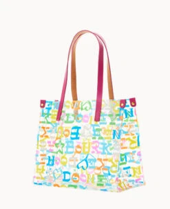 Doodle Medium Shopper Fuchsia -Dooney & Bourke G1024G PLMULTFH ALT1