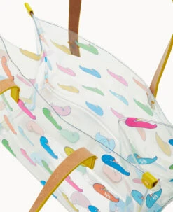 DB Sport Duck Multi Duck Medium Shopper Yellow -Dooney & Bourke G1024G PLMULTYL ALT2