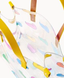 DB Sport Duck Multi Duck Lunch Bag Yellow -Dooney & Bourke G1227G PLMULTYL ALT2 1