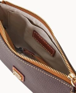 Pebble Grain Lexi Crossbody Chr(38) Small Coin Case Brown Tmoro -Dooney & Bourke M1400G AWBMPATNLING ALT2 1