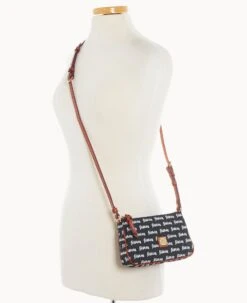 MLB Marlins Lexi Crossbody Sm Coin Case MARLINS -Dooney & Bourke M1400G MJBLPATNMRLN ALT4 1