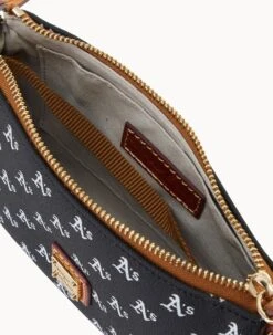 MLB Oakland A's Lexi Crossbody Sm Coin Case ATHLETICS -Dooney & Bourke M1400G MJBLPATNOAKA ALT2 1