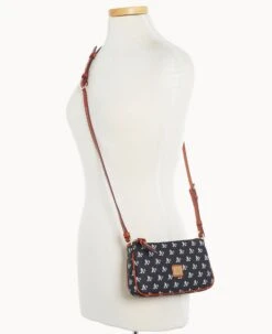 MLB Oakland A's Lexi Crossbody Sm Coin Case ATHLETICS -Dooney & Bourke M1400G MJBLPATNOAKA ALT4 1