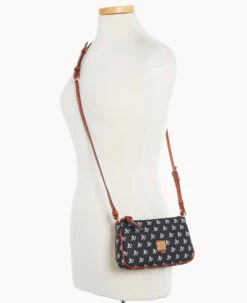 MLB Oakland A's Lexi Crossbody Sm Coin Case ATHLETICS -Dooney & Bourke M1400G MJBLPATNOAKA ALT4