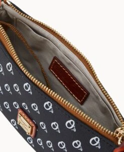 MLB Orioles Lexi Crossbody Sm Coin Case ORIOLES -Dooney & Bourke M1400G MJBLPATNORLS ALT2 1