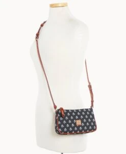 MLB Orioles Lexi Crossbody Sm Coin Case ORIOLES -Dooney & Bourke M1400G MJBLPATNORLS ALT4 1